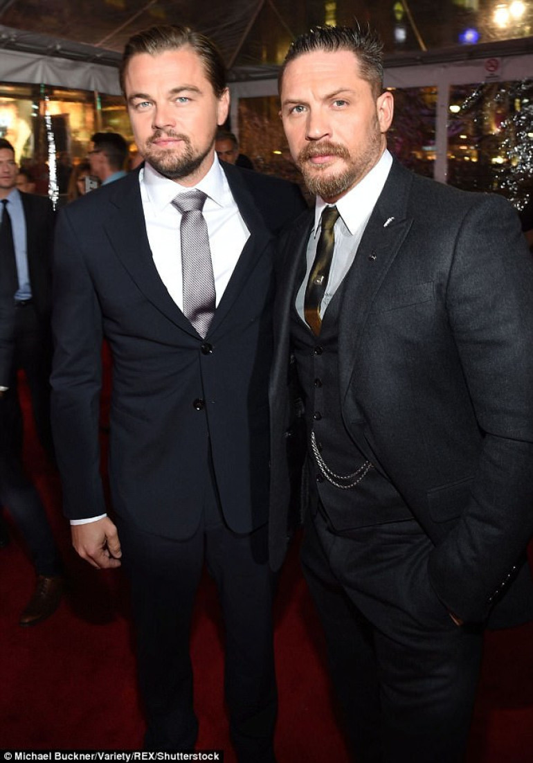 Թոմ Հարդին պարտվել է գրազն ու Դի Կապրիոյի անունով դաջվածք արել (լուսանկարներ)