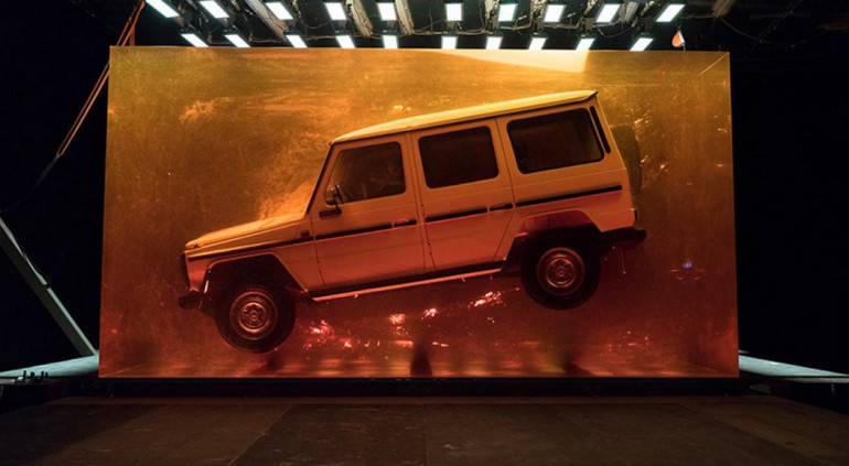 Mercedes-Benz-ը G-Class-ը «զմռսել» է սինթետիկ ռետինի մեջ (լուսանկարներ)