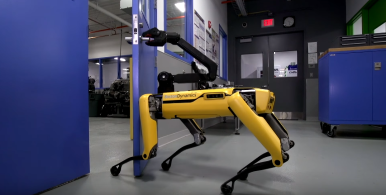Boston Dynamics robots can open door for everyone (video)