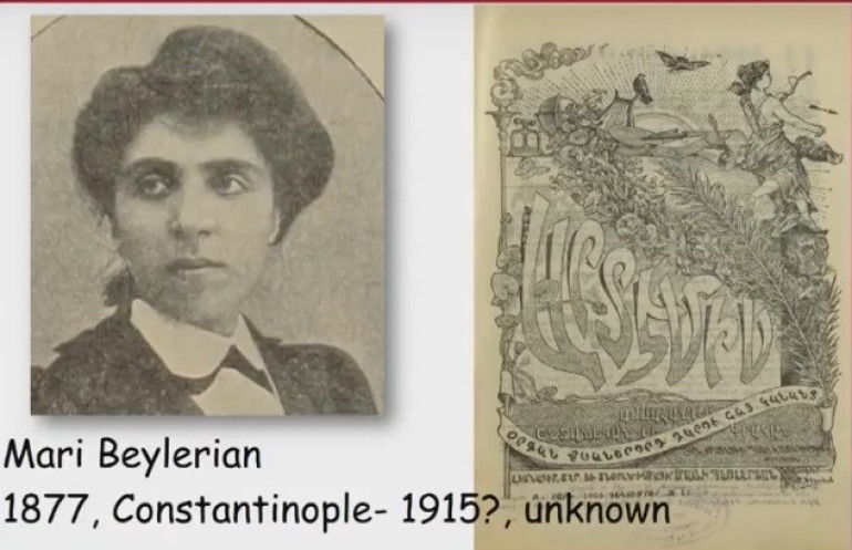 1915-ի մոռացված կանայք. «Ակօս»-ի անդրադարձը Ցեղասպանությանը զոհ գնացած պոլսահայ գործիչ Մարի Բեյլերյանին