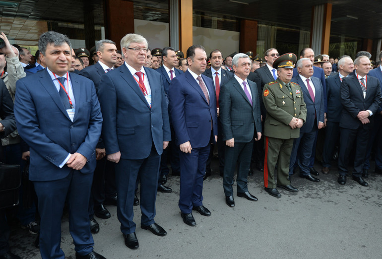 Президент Армении присутствовал на открытии международной выставки «АрмАйТек-2018»