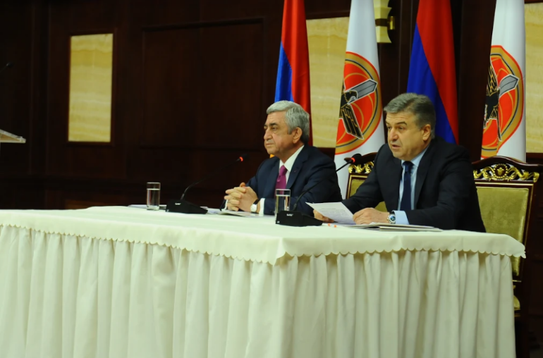 Republican Party of Armenia nominates Serzh Sargsyan for prime minister