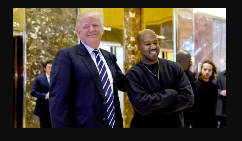 Kanye West defends US president Trump in new song