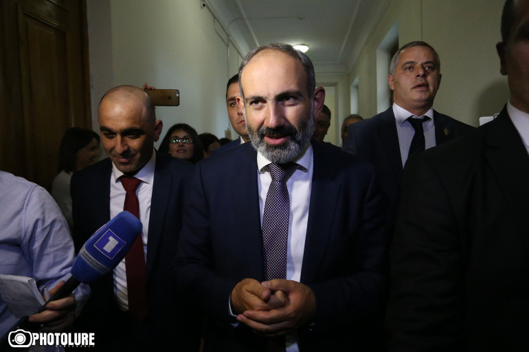 President signs decree to appoint Nikol Pashinyan Prime Minister