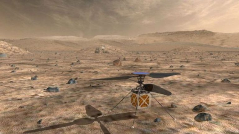 Nasa to send helicopter to Mars to test otherworldly flight