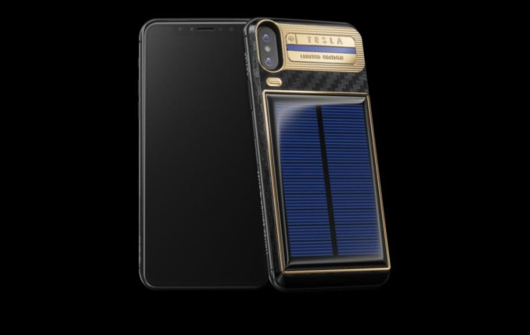 Caviar-ը ներկայացրել է արևային մարտկոցով iPhone X Tesla-ն (լուսանկարներ)