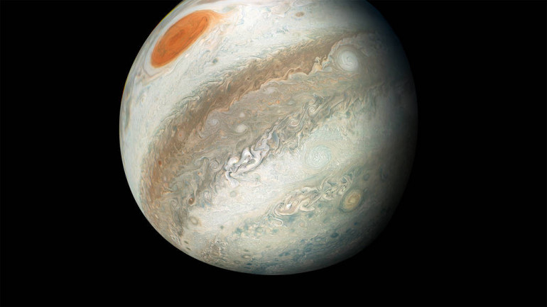 Juno-ն Երկիր է փոխանցել Յուպիտերի նոր բացառիկ լուսանկարը