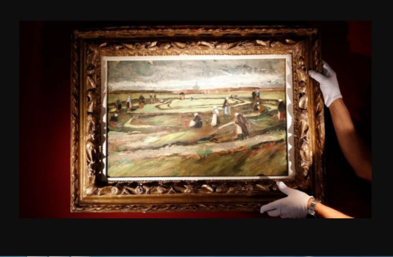 Early Van Gogh painting sells for €7m at French auction