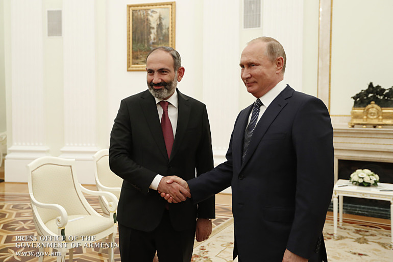 Ռուսաստանի և Հայաստանի միջև հատուկ հարաբերություններ են. հուսով եմ՝ դրանք ավելի յուրահատուկ կդառնան. Ն. Փաշինյանը՝ Վ.Պուտինին (լուսանկարներ)