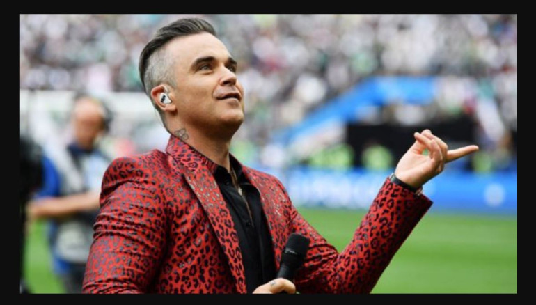 Fox apologizes for Robbie Williams’ WC 2018 gesture