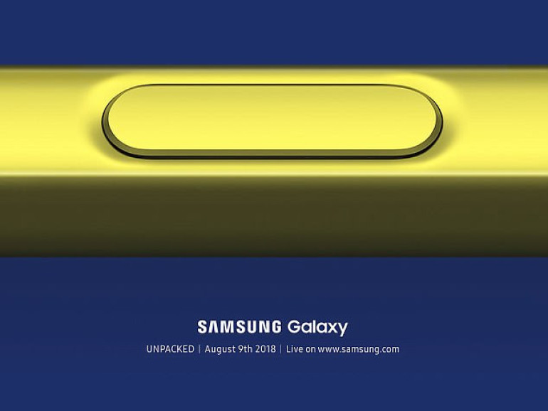 Samsung set to release Galaxy Note 9