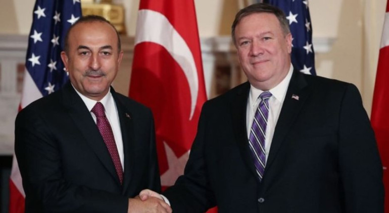 Պոմպեոն և Թուրքիայի արտգործնախարարը քննարկել են ամերիկացի քահանայի ձերբակալության հարցը