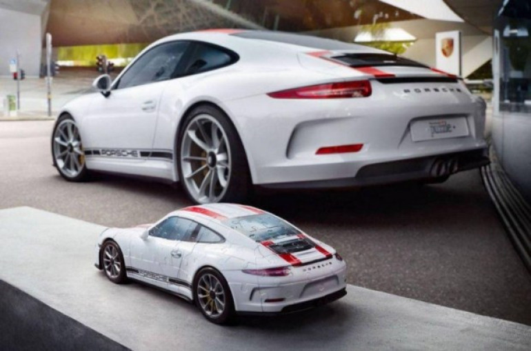 Porsche 911 R-ը վերածվել է 3D- փազլի (լուսանկարներ)
