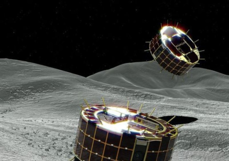 Japanese probe about to drop hopping robots onto asteroid Ryugu