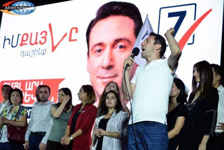 Yerevan municipality elections: Pro-Pashinyan alliance leads polls with over 80% Yerevan municipality elections: Pro-Pashinyan alliance leads polls with over 80%