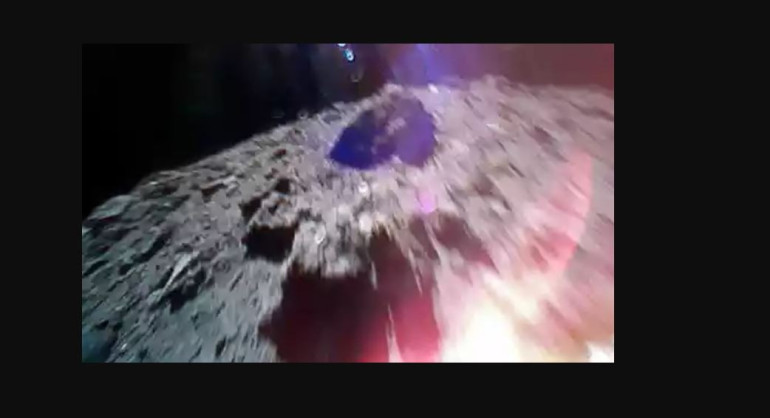Japanese rovers send back first video from moving asteroid 280 million km away