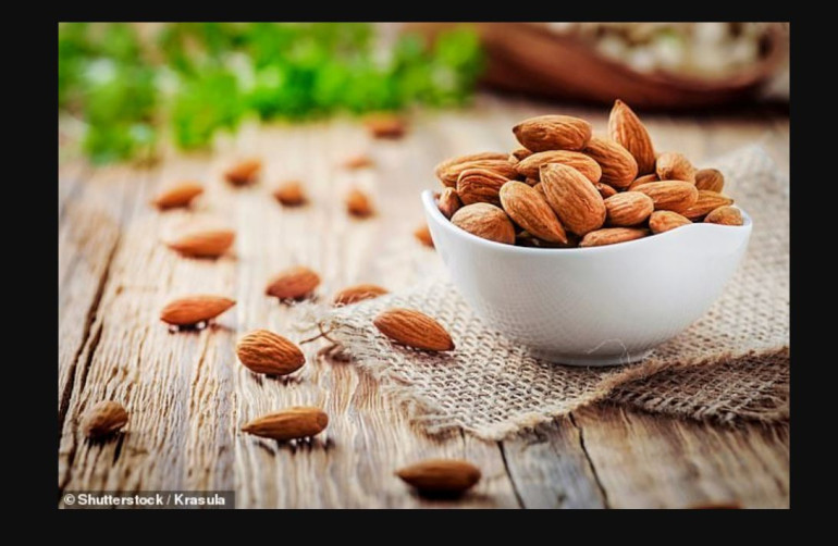 Almonds recommended as best the go-to snack for people watching their weight 