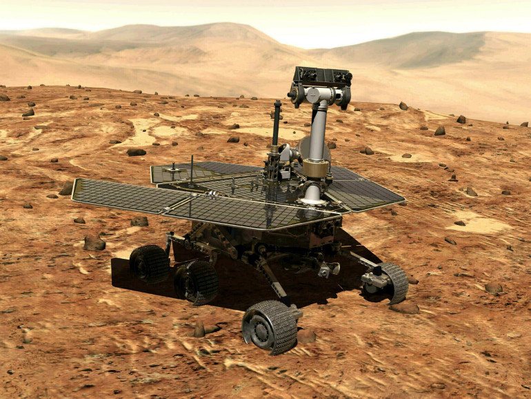 NASA rover finally bites dust on Mars after 15 years