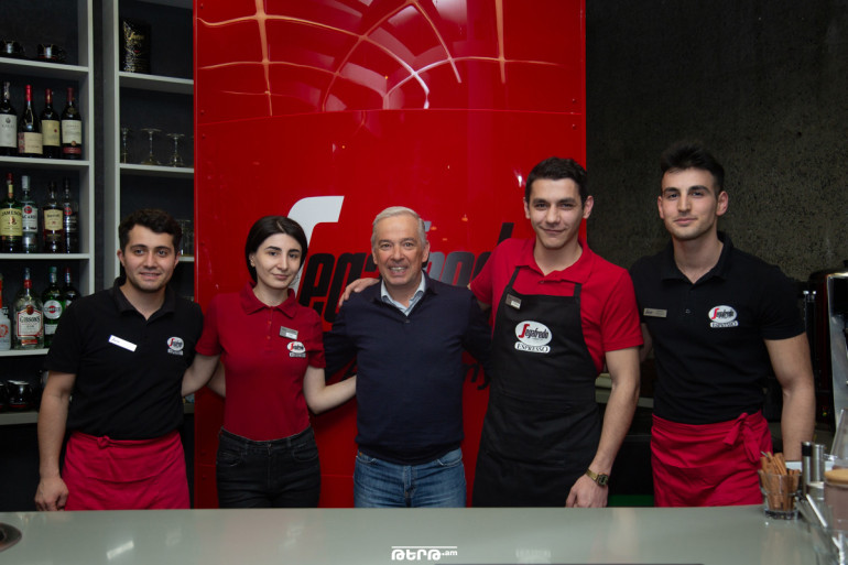 Հյուսիսային պողոտայում կբացվի Segafredo Zanetti Espresso-ի 4-րդ սրճարանը. Հայաստանում է ընկերության գործադիր տնօրենը