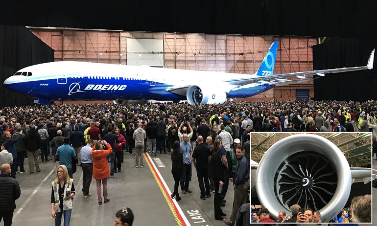 Boeing 777X. ներկայացվել է  աշխարհի ամենաերկար ուղևորատար ինքնաթիռը (լուսանկարներ)