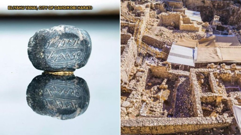 Rare ancient treasures bearing Biblical names discovered in Jerusalem’s City of David