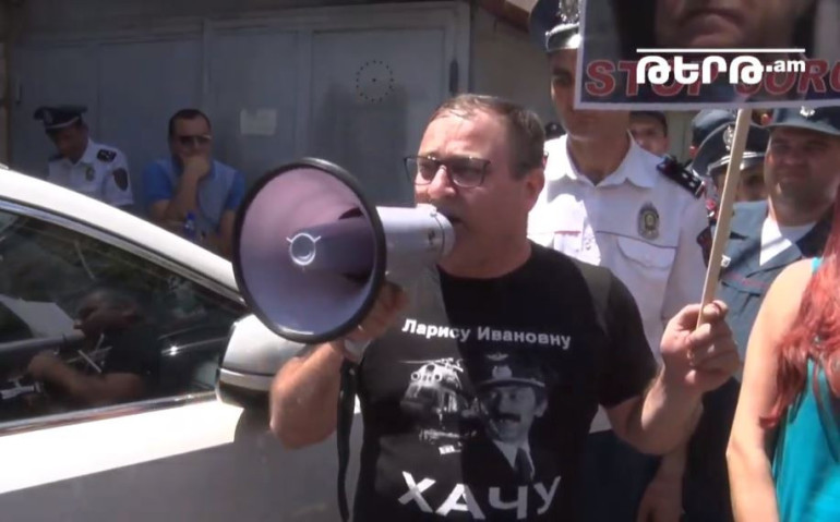 «Սորոսի» հիմնադրամը մեր երկրի քաղցկեղային ուռուցքն է. հիմնադրամի գործունեության դեմ բողոքի ակցիա իրականացվեց (տեսանյութ)