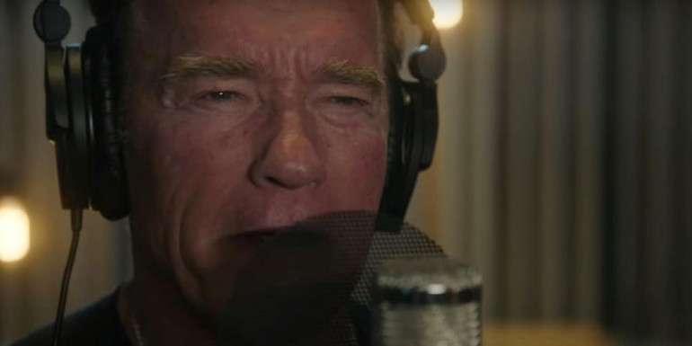 Arnold Schwarzenegger drops rap song