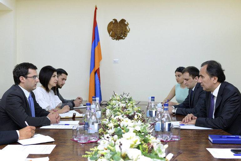 Armenian engineering city project discussed with Tajikistan's ambassador
 