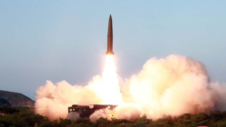 North Korea missile launch 'a warning to South Korean warmongers'