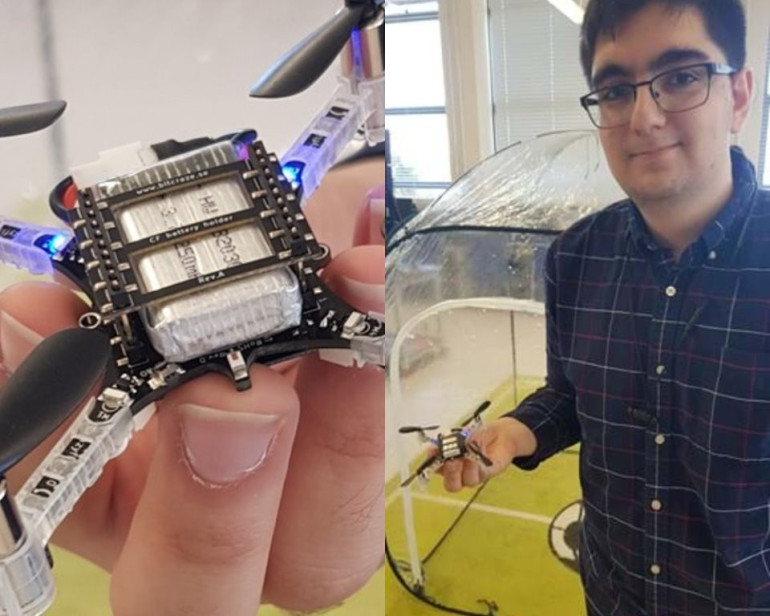 EUROP programme givesyoung Armenian undergraduates hands-on research experience
in designing small drones