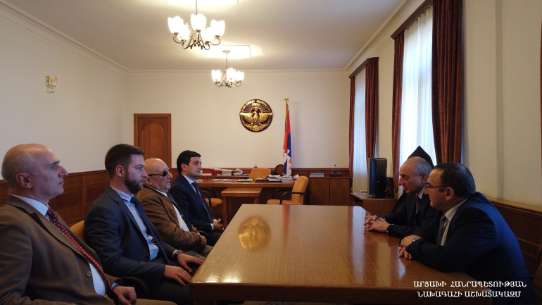 Բակո Սահակյանը Հովհաննես Չեքիջյանի և Նիկոլայ Կոստանդյանի հետ քննարկել է Արցախի մշակութային կյանքին առնչվող հարցեր