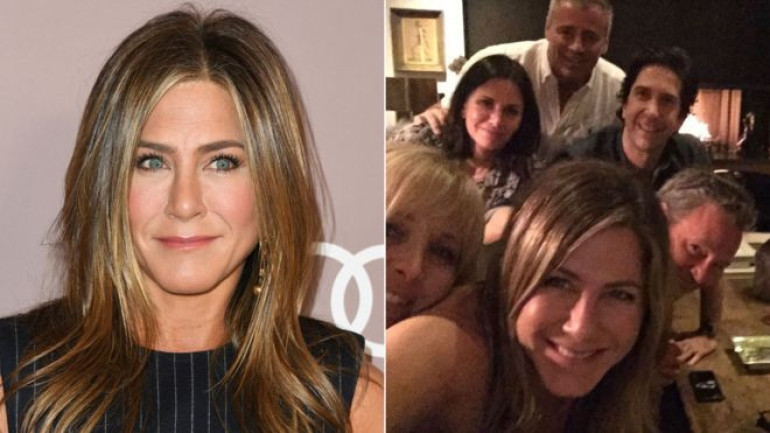 Jennifer Aniston breaks Instagram as she posts snap of Friends cast reunion