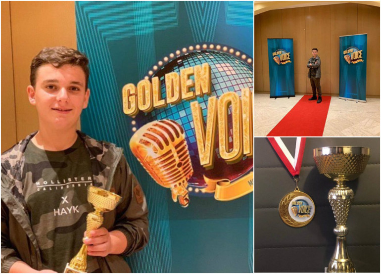 Young Barcelona-Armenian wins Golden Voice award