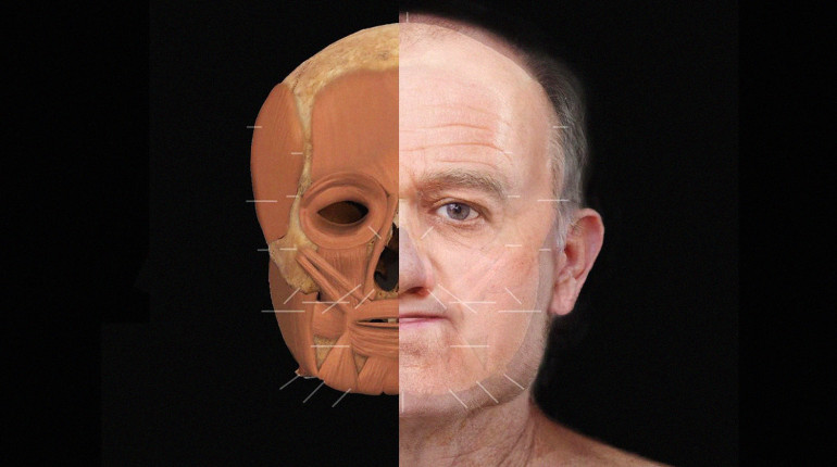 Face of medieval man reconstructed from 600-year-old skeleton