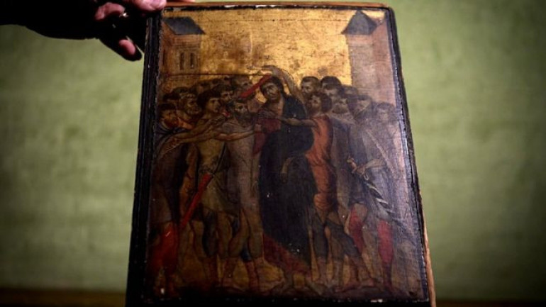 Cimabue masterpiece found in French kitchen sets auction record