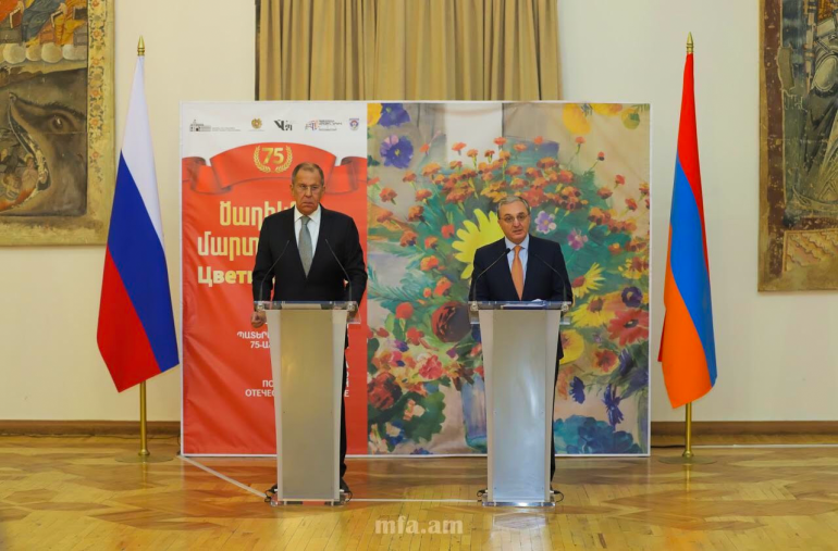 Հայերի և ռուսների բազմադարյա բարեկամությունը երաշխիք է Անդրկովկասում և մեր ողջ տարածաշրջանում անվտանգության ու կայունության պահպանման համար. Լավրովը պաշտոնական այցով Երևանում է Հայերի և ռուսների բազմադարյա բարեկամությունը երաշխիք է Անդրկովկասում և մեր ողջ տարածաշրջանում անվտանգության ու կայունության պահպանման համար. Լավրովը պաշտոնական այցով Երևանում է