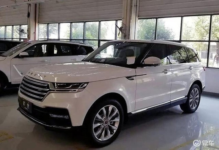 Китайцы сделали точную копию Range Rover: и она дешевле оригинала в 10 раз