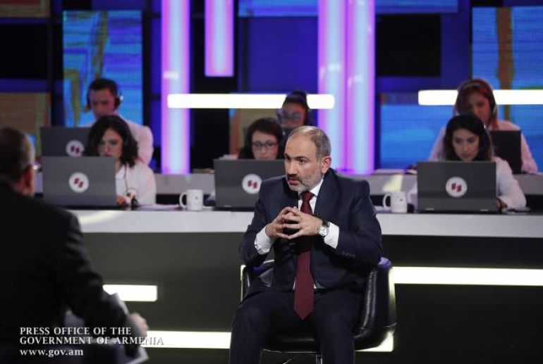 Փաշինյանը «Հայաստան» հիմնադրամին շարունակական նվիրաբերում անելու մարտահրավեր է ուղարկել Քիմ Քարդաշյանին, Ալեքսիս Օհանյանին և Սերժ Թանկյանին (տեսանյութ) Փաշինյանը «Հայաստան» հիմնադրամին շարունակական նվիրաբերում անելու մարտահրավեր է ուղարկել Քիմ Քարդաշյանին, Ալեքսիս Օհանյանին և Սերժ Թանկյանին (տեսանյութ)