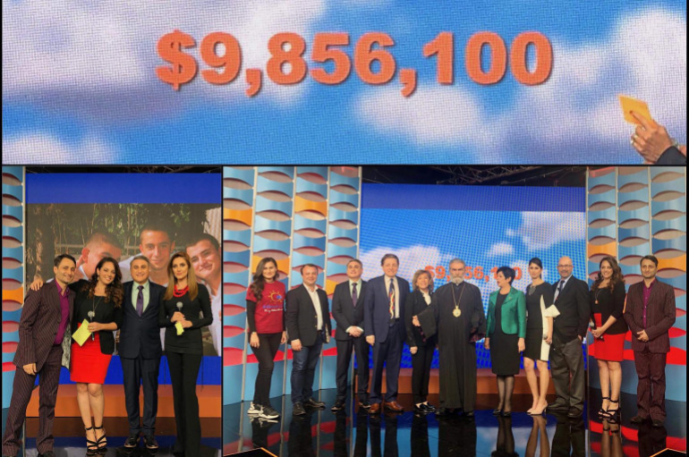 Donations in All Armenian Fund's 2019 telethon 'lowest ever' since 2006