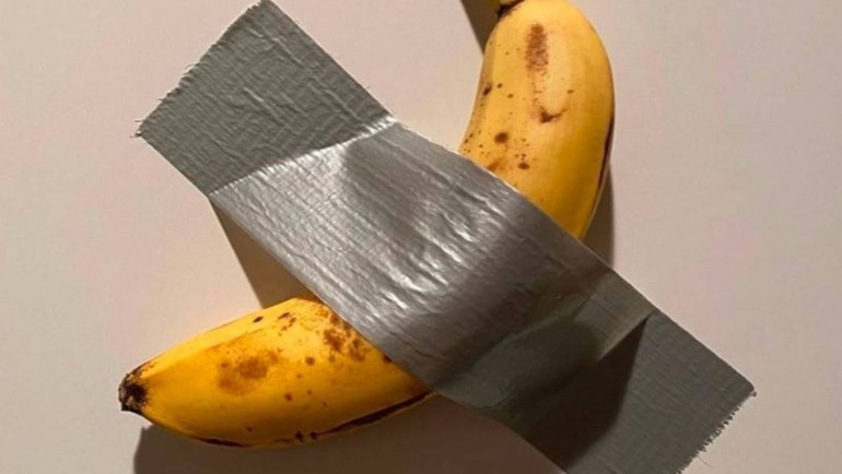 $120,000: Banana duct-taped to wall sells for record price at Miami