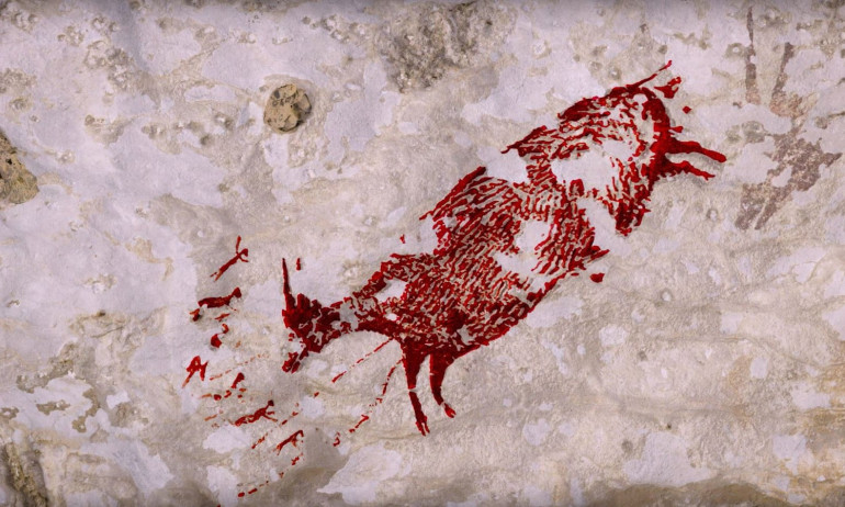 Earliest known cave art by modern humans found in Indonesia