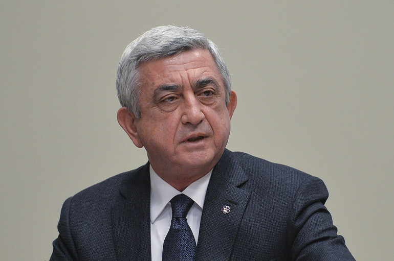 Serzh Sargsyan, former tycoon face property lien restraints amid probe into embezzlement scheme