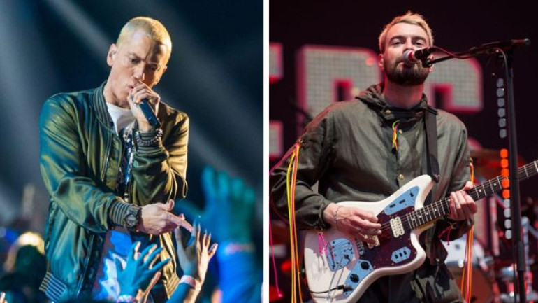 Eminem 'crossed a line', says Courteeners singer