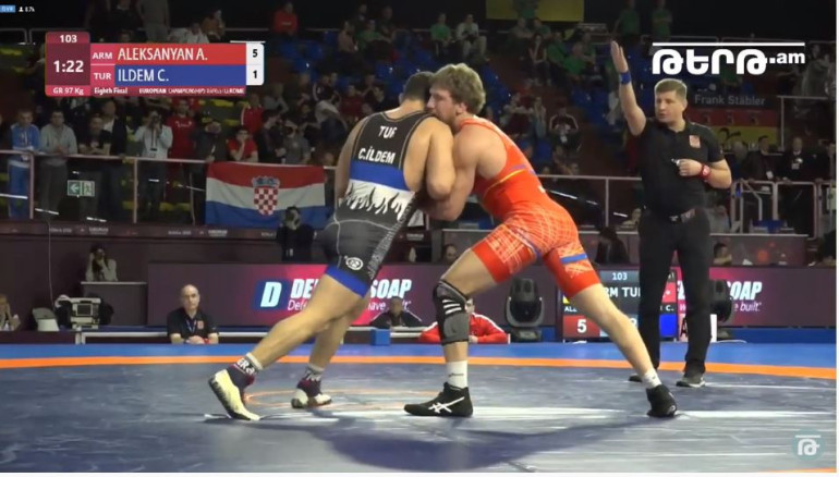 Wrestling: Armenia's Artur Aleksanyan beats Turkish rival 7-1 in Rome 2020 semi-quarters (video) Wrestling: Armenia's Artur Aleksanyan beats Turkish rival 7-1 in Rome 2020 semi-quarters (video)