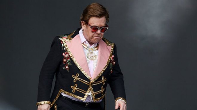 Sir Elton John halts New Zealand concert saying he can’t sing