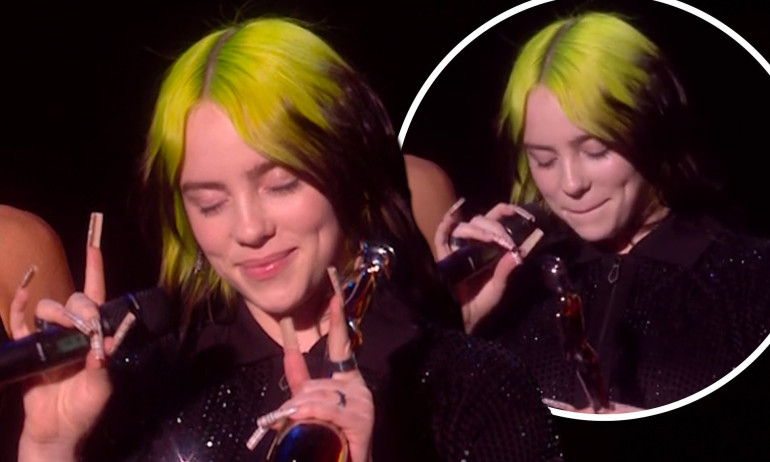'I’ve felt very hated recently': Emotional Billie Eilish breaks down as she wins Best International Female Artist at the BRIT Awards
 