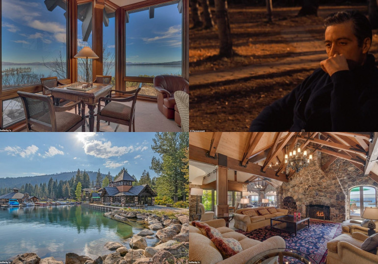 Welcome to the family! Lake Tahoe compound that was home to Michael Corleone in The Godfather II hits the market for $5.5 million Welcome to the family! Lake Tahoe compound that was home to Michael Corleone in The Godfather II hits the market for $5.5 million