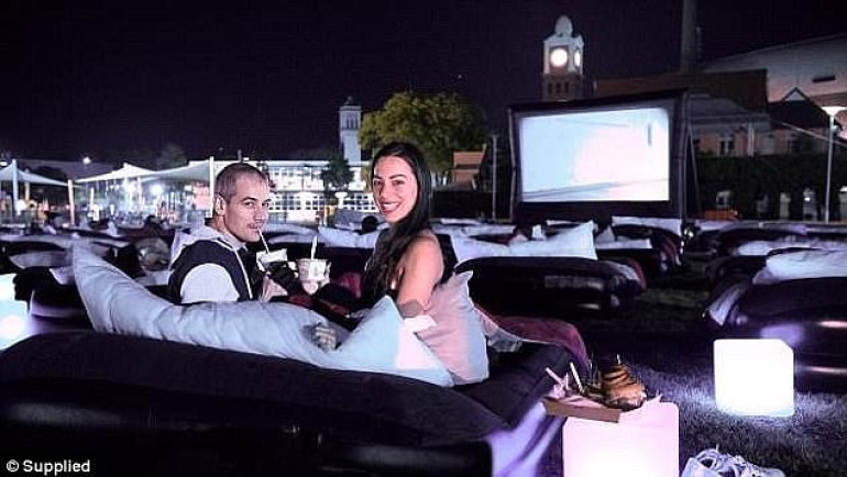 Drive-in-movie theatres making huge comeback in Sydney