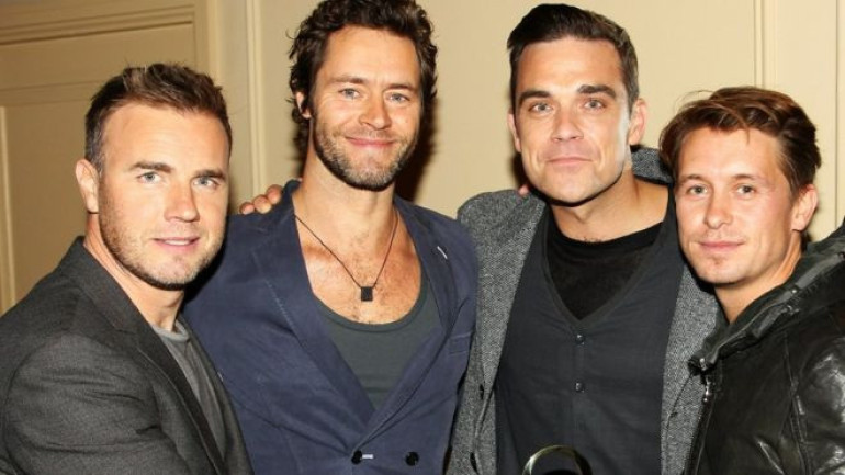Robbie Williams to rejoin Take That for virtual gig