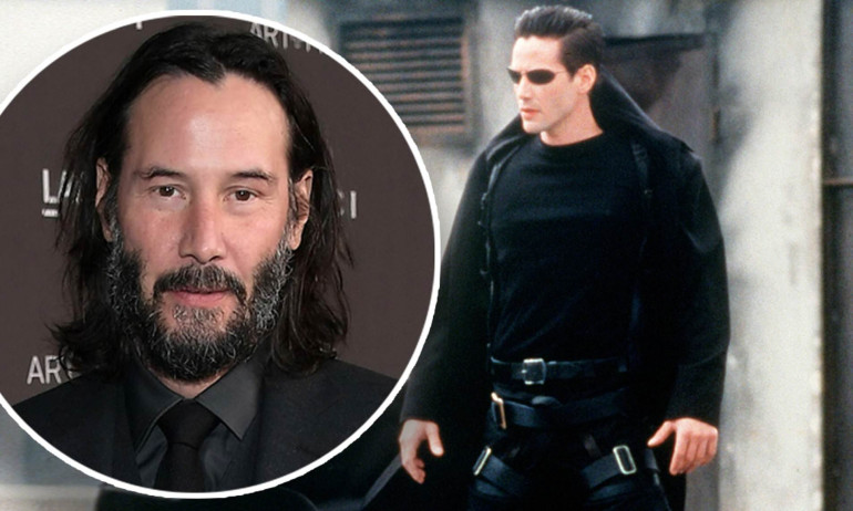 Keanu Reeves offering starting review for Matrix 4